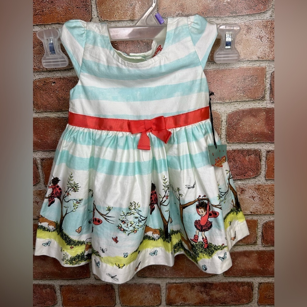 NWT little Ladybug girl 12m dress